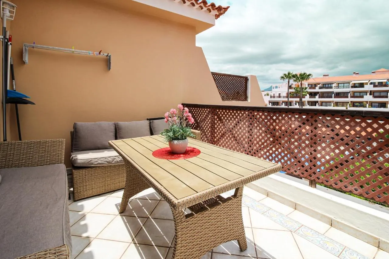 Beautiful Penthouse Apartment With Heated Swimming Pool Golf Del Sur 산미겔데아보나